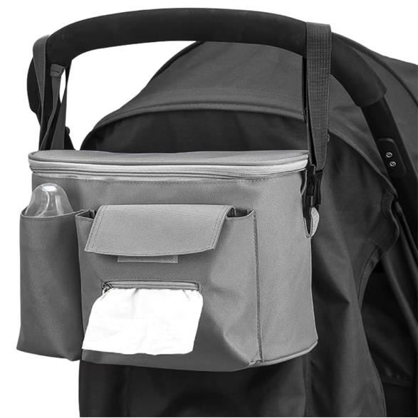 Sac de Rangement pour Poussette,Organisateur de Poussette avec