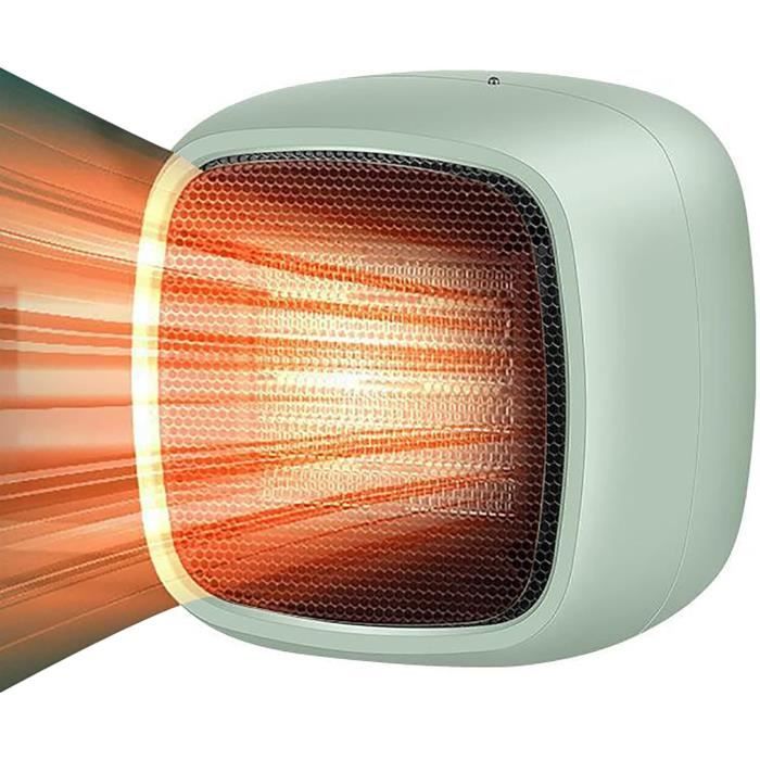 Chauffage D'Appoint - 2000W PTC Chauffage Soufflant Mode ECO Minuterie