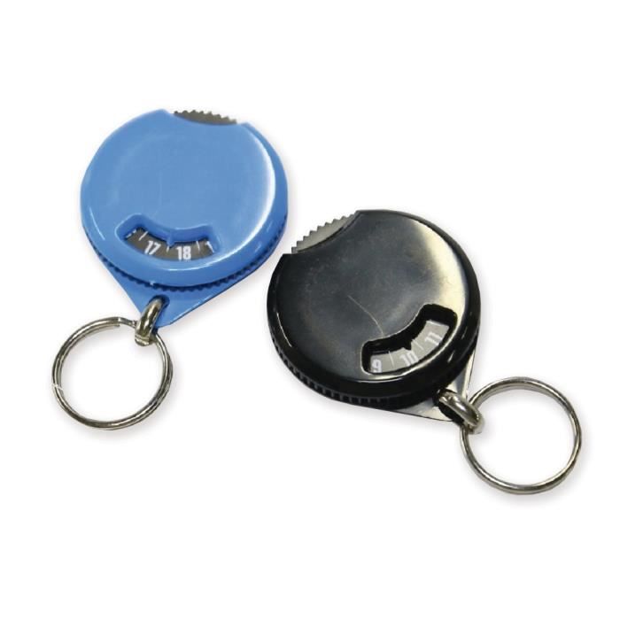 Porte-clés En Cuir Synthétique Avec Zip - 2 Pochettes, Compartiment Fermé - Pour Homme Et Femme