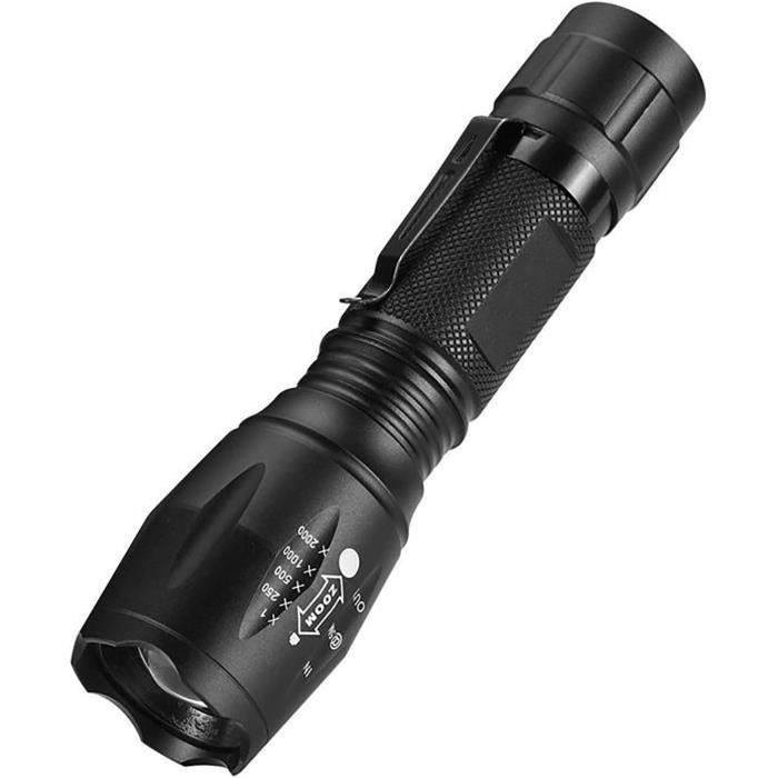 Lampe Torche UV 395nm DARKBEAM – Lumière Noire, Rechargeable, Mini