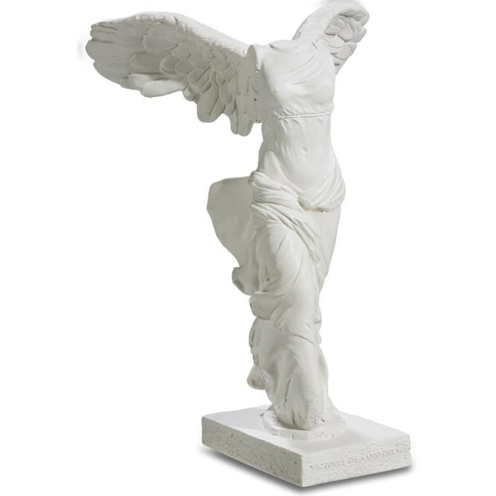Reproduction Statue Victoire de Samothrace Coloris Blanc (25 cm
