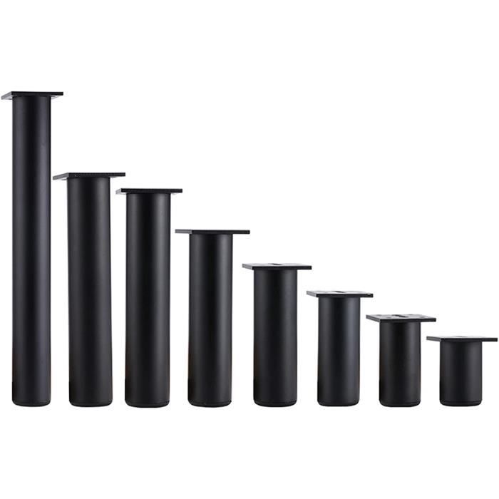 Lot De 4 Pieds De Meubles De Rechange Réglables En Alliage D'aluminium