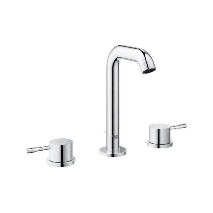 Mélangeur pour lavabo 3 trous - GROHE - Nouvelle Essence - Taille M - Chromé