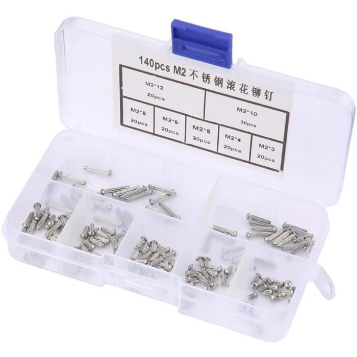 Lot De 100 Rivets En Acier Moyens (type T4 LONG) - Neuf, Pour Bricolage, Sellerie, Réparations