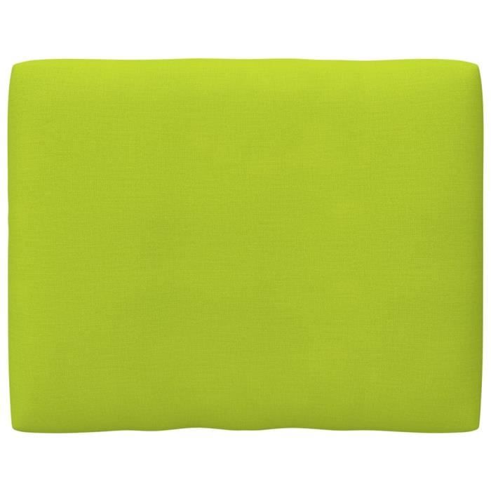 7284mmp® coussin de canapé palette bain de soleil chaise longue matelas transat moderne| coussin d'extérieur galettes vert vif 50x40