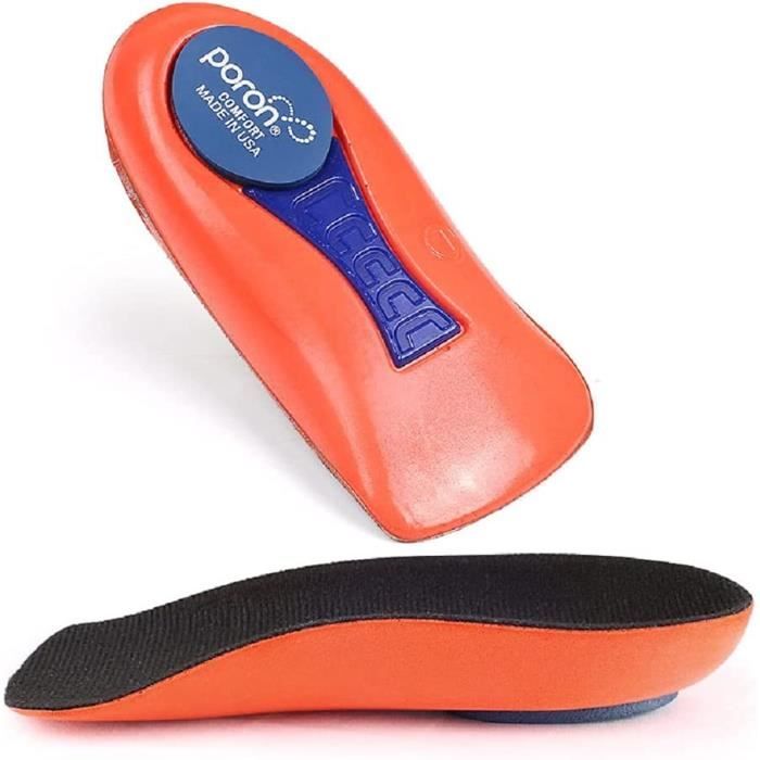 Semelles Orthopédiques Soutien Voûte Plantaire – Pour Fasciite Plantaire, Pieds Plats, Douleurs Talon/genou