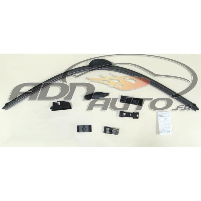 1 BALAIS ESSUIE GLACE FLEXIBLE FLEX SILENCIEUX 55CM ++