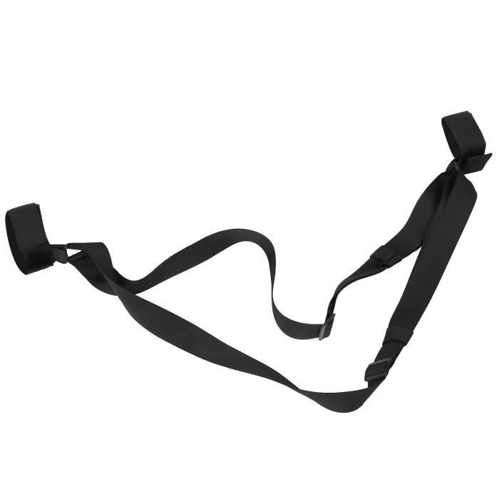 Sangle de sac à dos de snowboard, réglable HW-BD-201202 1PC 167g ceinture  de fixation universelle pour planches à roulettes, pour