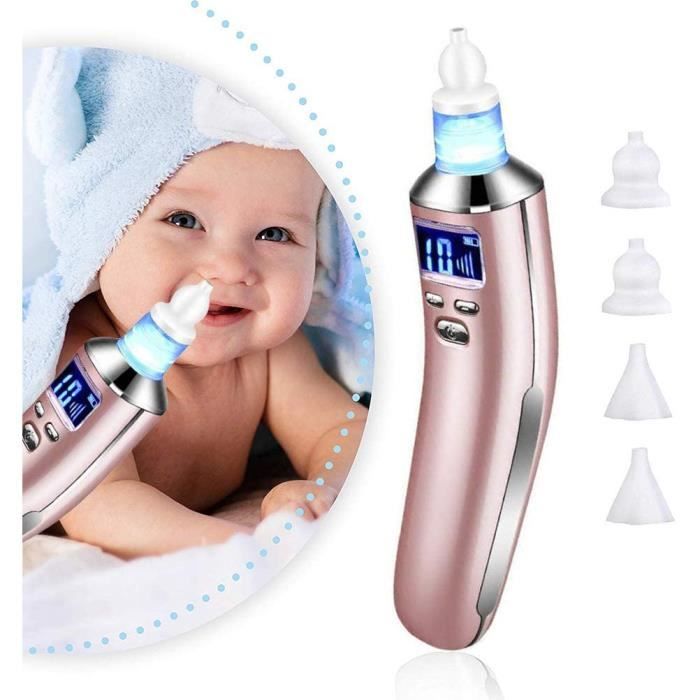 Kikier Aspirateur Nasal Electrique Pour Bebe 4 Embouts Reutilisables Pour 308 Cdiscount Puericulture Eveil Bebe