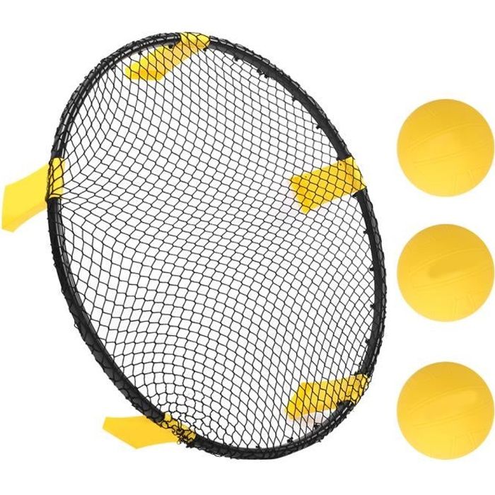 Jeu De Volleyball Mini Plage Lixada 16 En 1 – Filet, 3 Balles, Pompe – Pour Adulte/enfant – Jeu D'extérieur Plage, Jardin, Camping