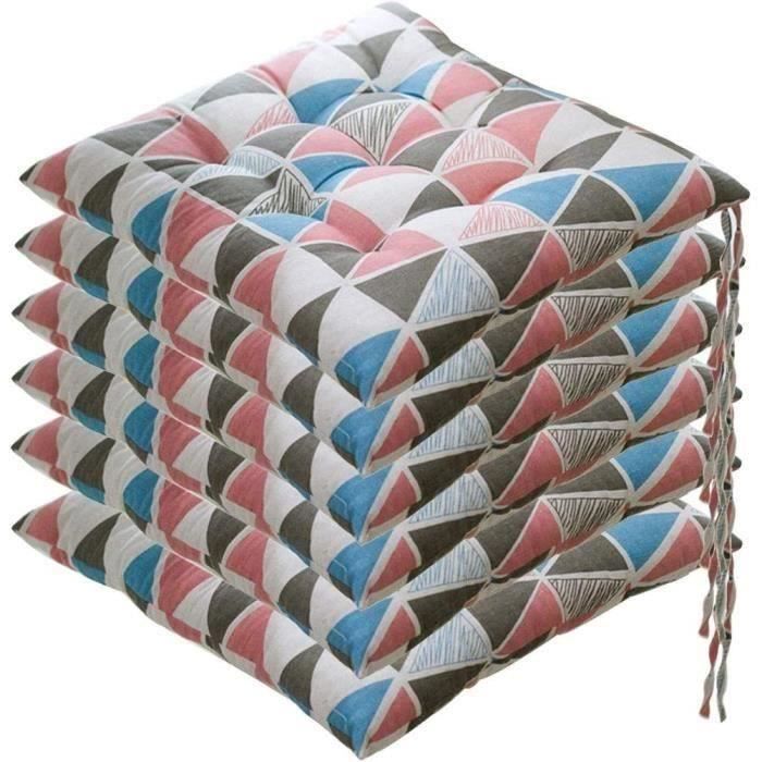 LIFEZEAL Lot De 6 Coussins De Chaise Pour Enfant, 6 Coussins De Chaise Colorés Avec Poignée, Coussins De Sol Empilables En Mousse Et Polyuréthane - Coussins De Repos Pour Enfants - Ronds