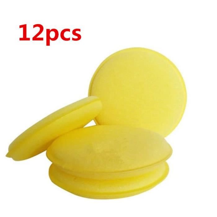 Kit De 5 Tampons De Polissage 3 Pouces Pour Perceuse - Mousse élastique, Couleur Assortie, Neuf