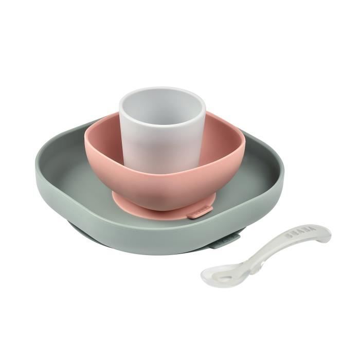 Beaba Coffret Repas Silicone Bebe Avec Ventouse Anti Derapant 4 Pieces Assiette Bol Verre Cuillere Eucalyptus Cdiscount Puericulture Eveil Bebe Beaba Coffret Repas Silicone Bebe Avec Ventouse Anti Derapant 4 Pieces Assiette Bol Verre Cuillere Eucalyptus Cdiscount Puericulture Eveil Bebe
