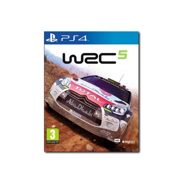 Jeu vidéo WRC WRC 5 PS4 Conditions météo dynamiques Dégâts réalistes Aides à la conduite