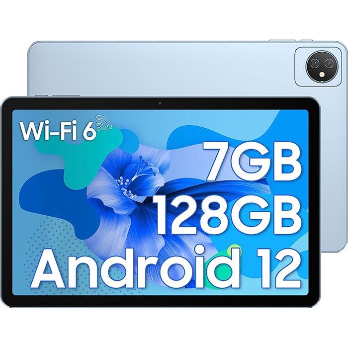 Blackview TAB 80 (Android 13 - 10.1'' - 128 Go, 8 Go RAM) Bleu