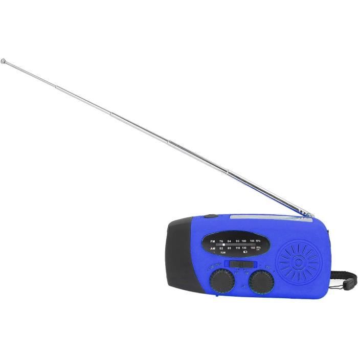 Vente IPRee Radio Météo d'Urgence Portable pour Extérieur Radio à Manivelle Solaire AM/FM Alarme SOS Lampe de Lecture LED Torche Power Bank - Banggood ançais Mobile-arrival notice