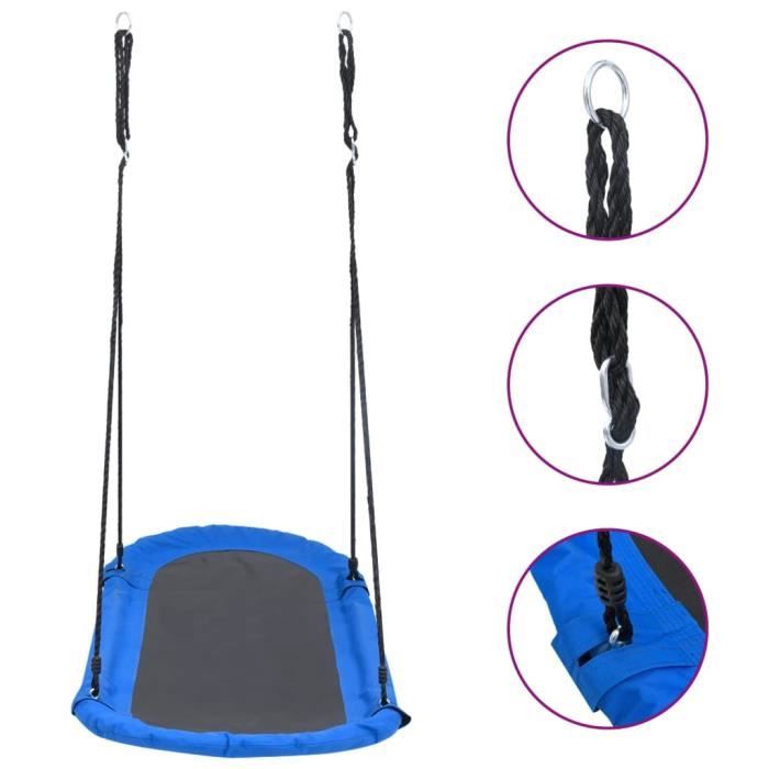 French Days 2026 : TP Toys Siege Balancoire Tp Nid 120 Cm Pour Enfants - Dès 3 Ans Dim L120 X L120 X H7 pas cher