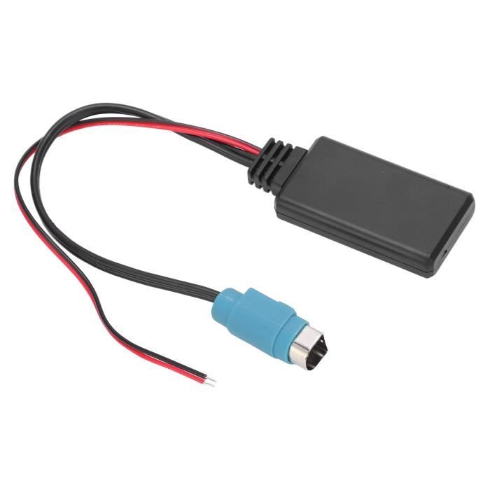 Cikonielf module récepteur Bluetooth AUX Remplacement du câble adaptateur  Bluetooth stéréo pour autoradio pour Alpine KCE‑236B - Cdiscount  Informatique