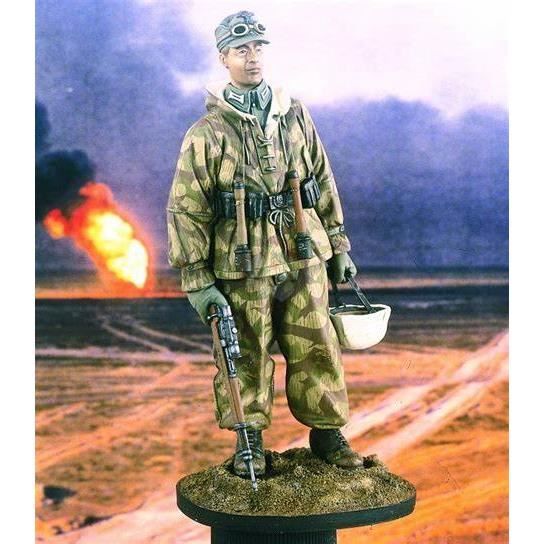 Figurine Militaire 1:24 – Soldat Empire 75mm – Résine Non Peinte