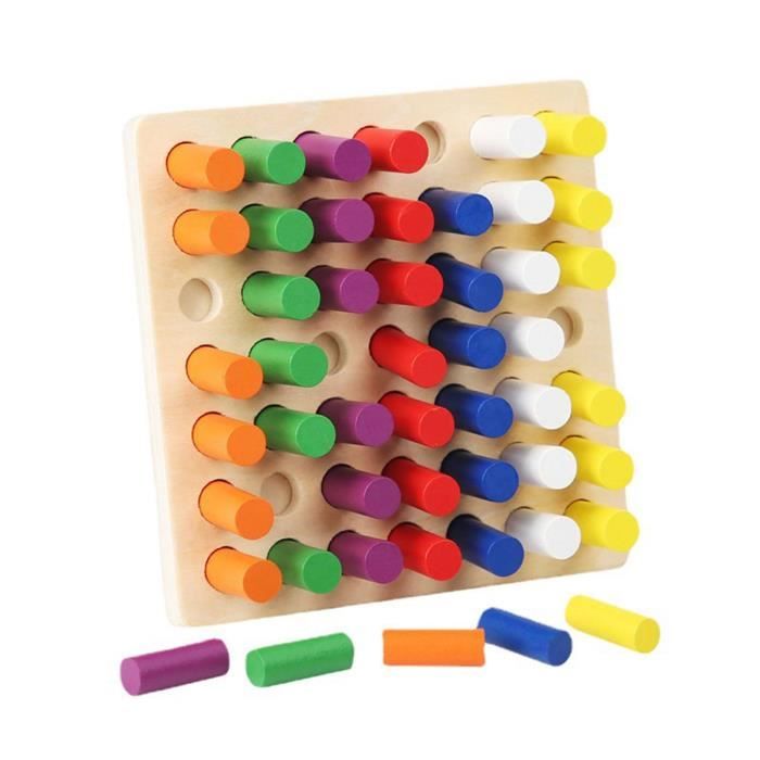 JOUET DE COMPTAGE Montessori de tiges d'apprentissage de nombre pour le