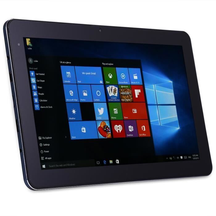 Tablette Tactile PC 10.6 pouces Cube i7 Windows 10 Intel Core M 1.0GHz  écran de FHD Fonctions 4 Go de RAM 64 Go WiFi ROM HDMI Blueto - Cdiscount  Informatique