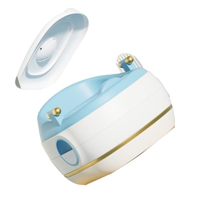 Pot D'apprentissage Propreté Bébé - Siège Toilette Portable 30x23,5x21,5 Cm, Design Anti-éclaboussures