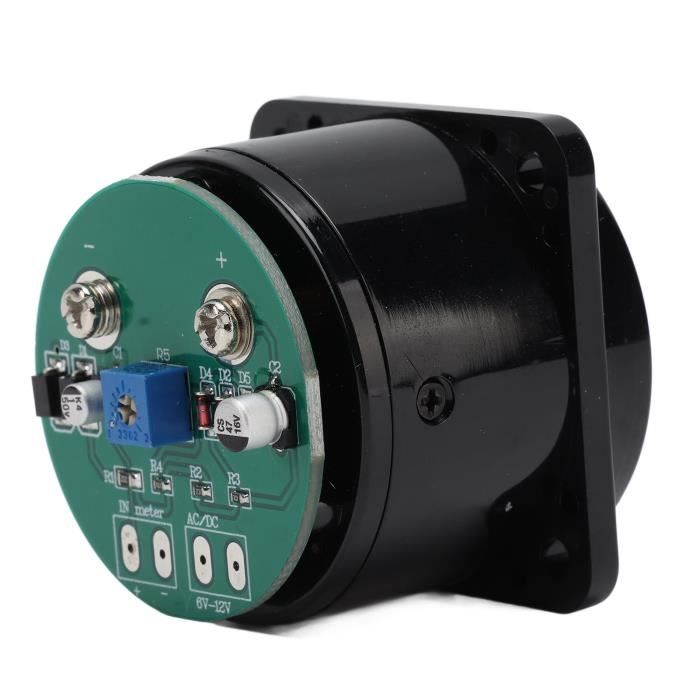 2 VU-mètres 500 μA Avec Pilote AC 12V - Testeur Niveau Audio Pour Amplificateurs