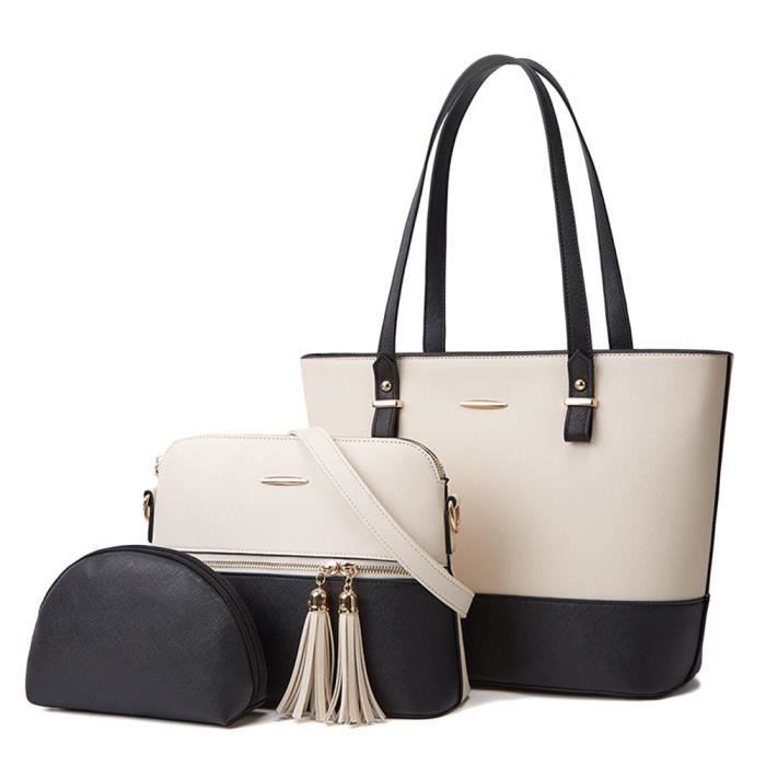 Élégant Sac fourre-tout design Sac de luxe Sac à main en cuir souple