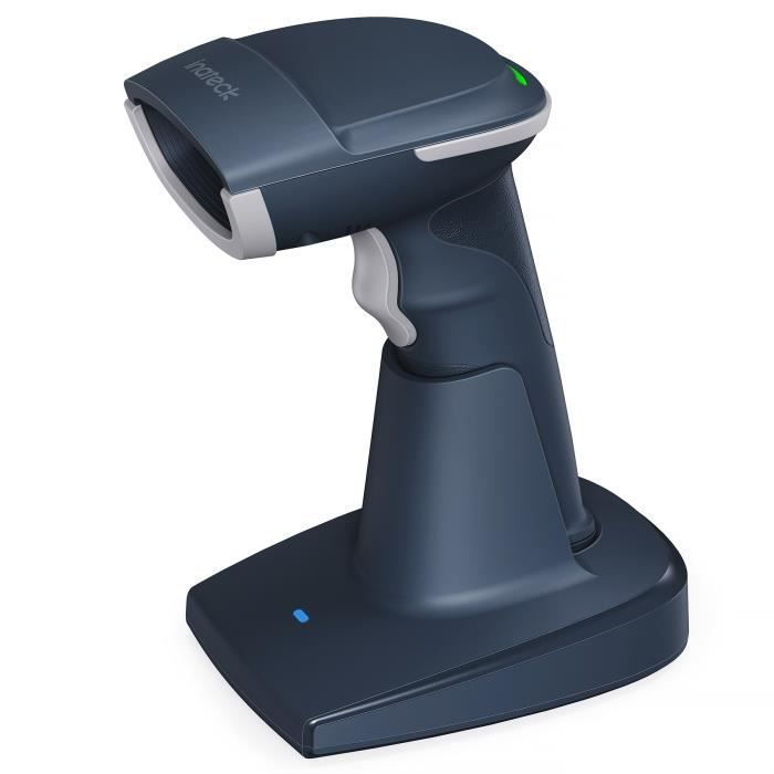 Inateck Lecteur Code Barre Bluetooth Portable, 3 Mois Batterie, Scanner Code Barre 1D 2D QR Code avec APP SDK, BCST-23