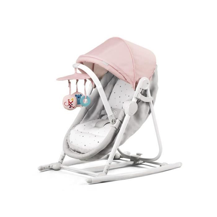 Transat Balancelle Siege Lit Berceau Enfant Bebe 0 18kg Unimo 5en1 Rose Rose Cdiscount Puericulture Eveil Bebe