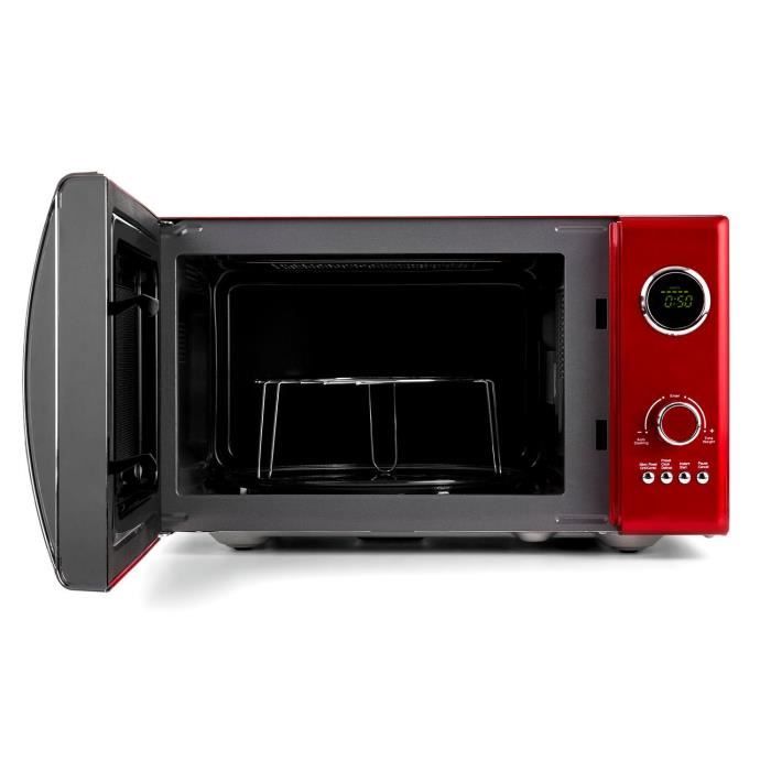 Four micro-ondes Klarstein Fine Dinesty - 23L - 12 programmes - Rouge