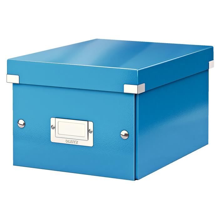 LEITZ Boîte de Rangement Click & Store A5 Bleu