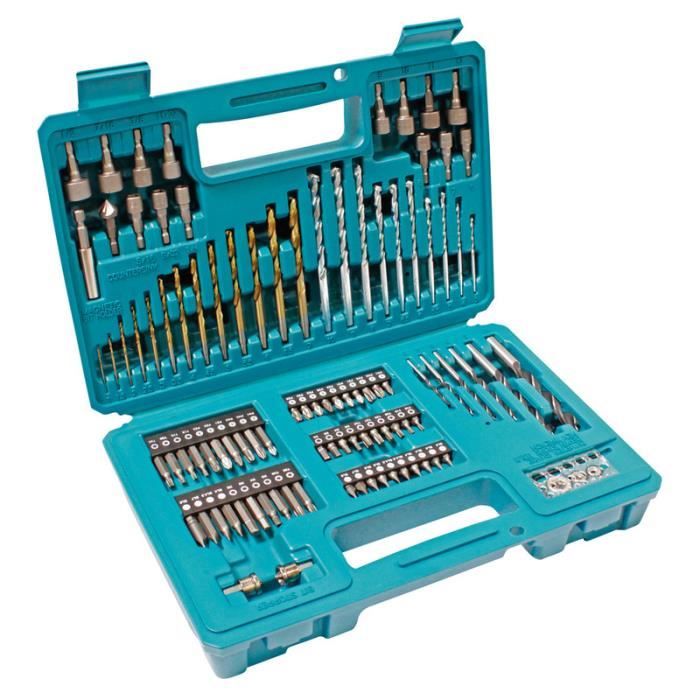 Coffret Accessoires Perceuse Makita B-68432 – 102 Pièces - vue 3