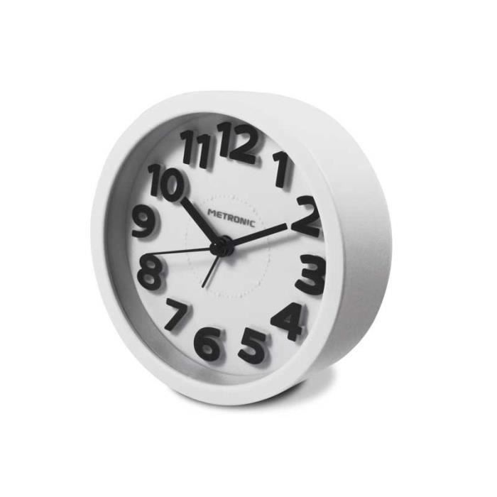 METRONIC R&eacute;veil - blanc Classique - 477307