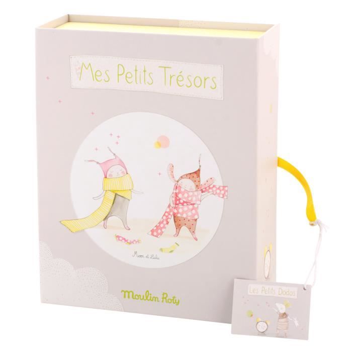 Coffret Naissance Les Petits Dodos Moulin Roty Rose Cdiscount Puericulture Eveil Bebe