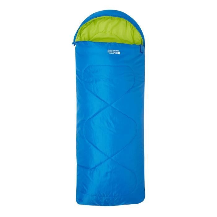 Mountain Warehouse Mini Sac de Couchage Summit carr/é pour Les Voyages Capuche Poche int/érieure en Forme denveloppe Sac de Couchage Enfants l/éger