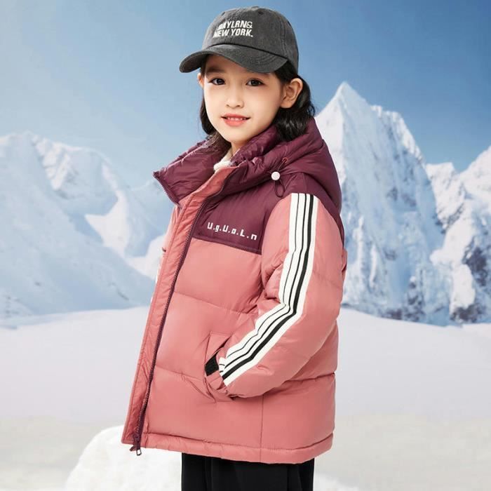 Doudoune fille duvet sales