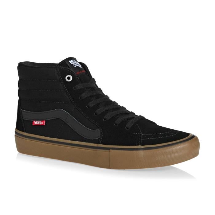 vans marron et noir