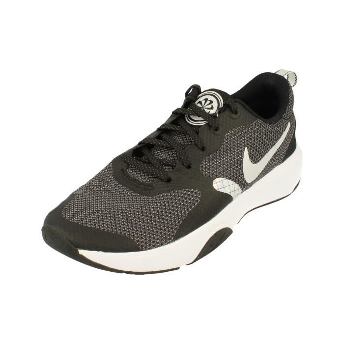 Baskets Nike Femme City Rep TR PRM Dq4673 - Noir - Lacets - Dessus Synthétique