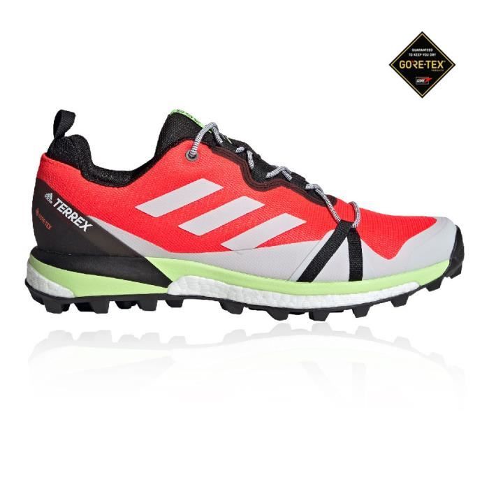 Basket Running - adidas - Homme Terrex Skychaser - Rouge