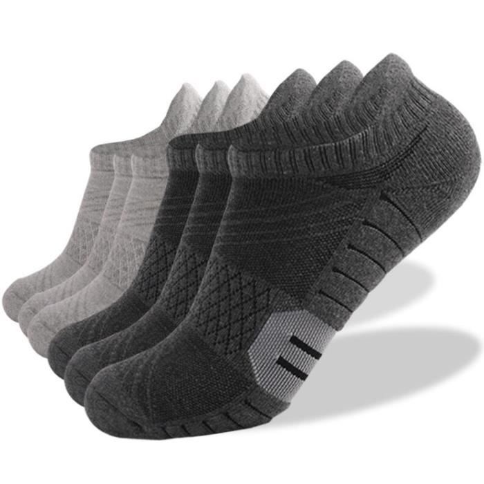 Chaussettes coton sans élastique mixtes