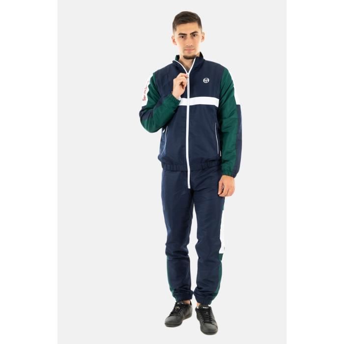 Ensemble de survêtement homme Sergio Tacchini GINICCO - Bleu - Indoor - Manches longues