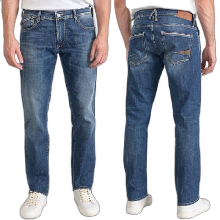 Jeans Le Temps des cerises Goya blue 26 Blue Cdiscount Pr t