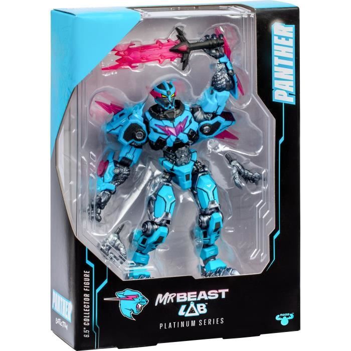 Figurine Mrbeast Collector Fusion Panthère - vue 2