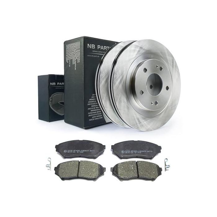 Kit Freins Avant Complet (étriers, Disques, Plaquettes) Pour Citroën Cavalier Fiat Peugeot - Neuf