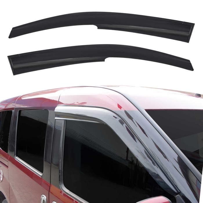 Déflecteurs De Vent WALSER Pour VW Caddy III (2004-2015) Et Caddy IV (2015-2020) - 2 Pièces, Protection Pluie Et Bruit