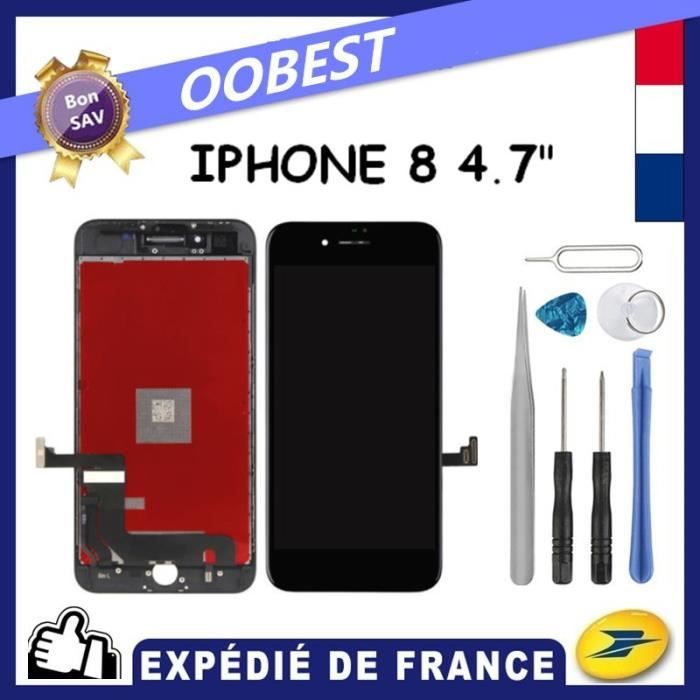ÉCRAN COMPATIBLE IPHONE 8 PLUS NOIR