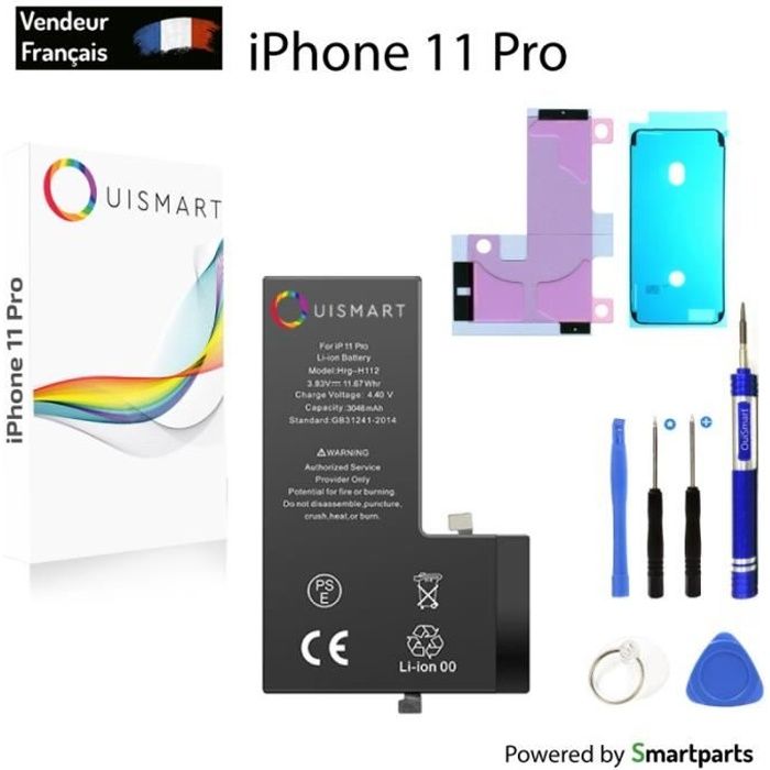 OuiSmart® Kit Batterie Pour iPhone 11 Pro