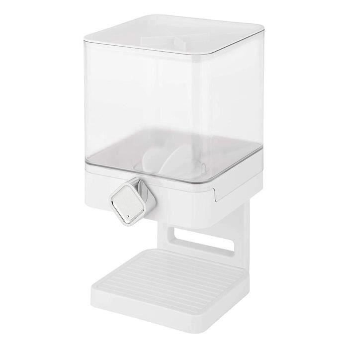 Distributeur De Riz Japonais - Réservoir Transparent 33 Lb, Distribution Mesurée, Rangement Cuisine étanche