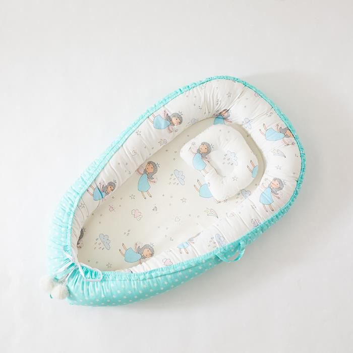 Rumocovo Reducteur De Lit Bebebaby Nest Cocon Pour Bebe Nourrisson 100 Coton Portable Nid De Bebe Fille Garcon Style254 Cdiscount Puericulture Eveil Bebe